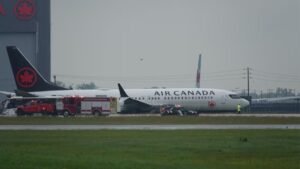 Air Canada Plane Veers Off Runway After Landing at Montreal Airport, No Injuries Reported