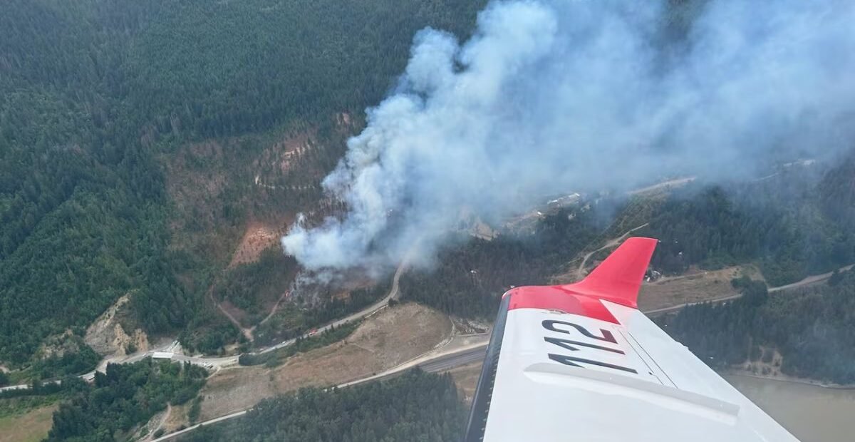 Brunswick Creek Wildfire Grows to 1,200 Hectares, Forcing Evacuations Near Boston Bar, B.C.