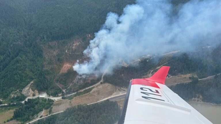 Brunswick Creek Wildfire Grows to 1,200 Hectares, Forcing Evacuations Near Boston Bar, B.C.