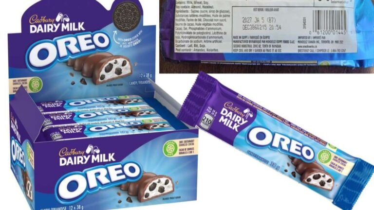 Cadbury Recalls Dairy Milk Oreo Bar Over Undeclared Pistachio Risk