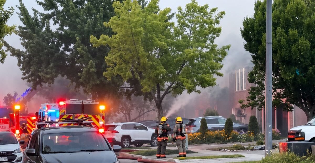Fire Damages Five Homes and Displaces Residents in Mississauga