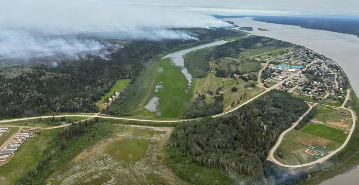 Fort Simpson Fire: Crews Make Progress as Conditions Improve