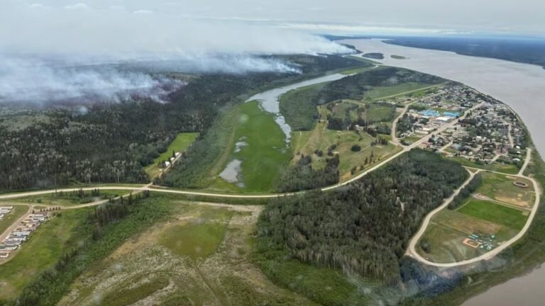 Fort Simpson Fire: Crews Make Progress as Conditions Improve