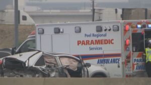 Highway 401 Crash in Mississauga Leaves Two Dead, Three Injured