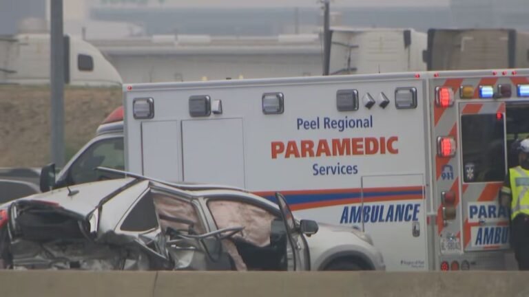 Highway 401 Crash in Mississauga Leaves Two Dead, Three Injured