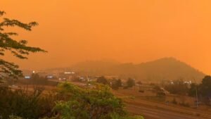 Kamloops Skies Turn Orange as Wildfire Smoke Moves Into Region