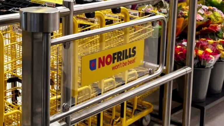 No Frills Removes Unauthorized Grocery Cart Sign Following Backlash