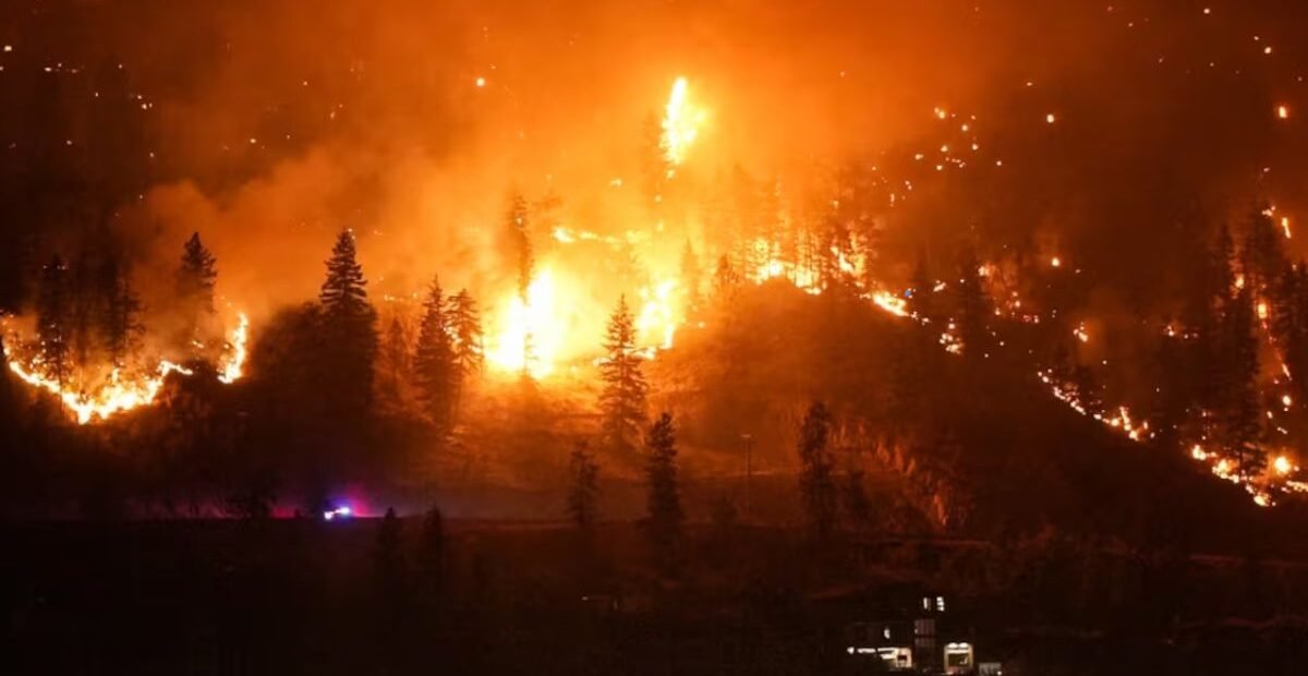 Wildfire Near Clinton, B.C., Expected to Expand as Dry Weather and Stronger Winds Move In