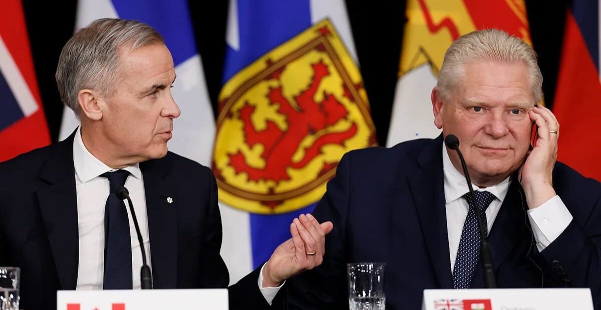‘Disappointed’ Doug Ford Spoke Privately With Mark Carney After Billy Bishop Expansion Was Blocked