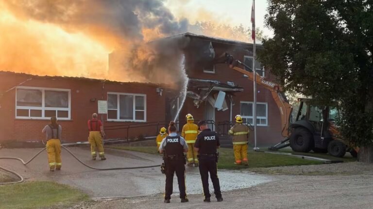 ‘Shock and Disbelief’ After Morse, Sask., RCMP Detachment Burns Down