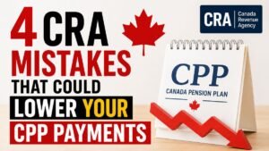 4 CRA Mistakes That Could Lower Your CPP Payments