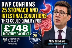 DWP Confirms 25 Stomach and Intestinal Conditions That Could Qualify for £748 Monthly Payment