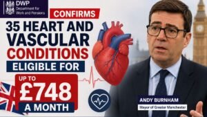 DWP Confirms 35 Heart and Vascular Conditions Eligible for Up to £748 a Month