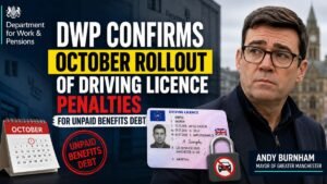 DWP Confirms October Rollout of Driving Licence Penalties for Unpaid Benefits Debt