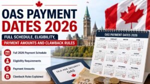 OAS Payment Dates 2026: Full Schedule, Eligibility, Payment Amounts and Clawback Rules