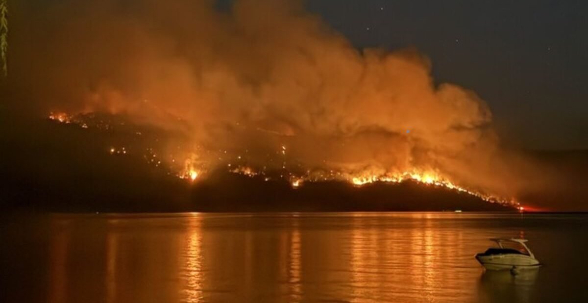 Officials Urge Residents Still in Okanagan Wildfire Evacuation Zone to Leave Immediately